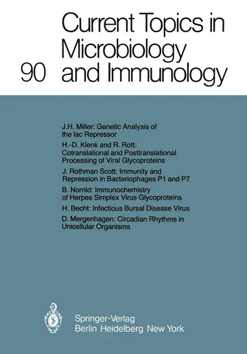 Cover of Current Topics in Microbiology and Immunology