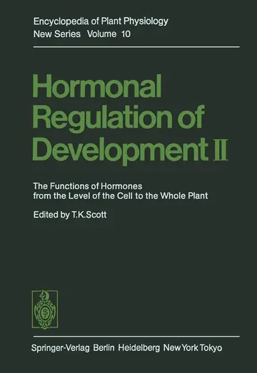 Cover of Hormonal Regulation of Development II