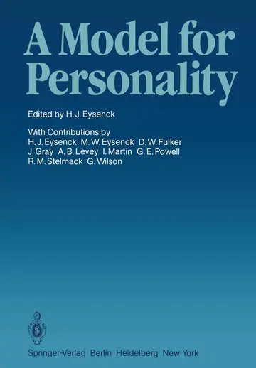 Cover of A Model for Personality