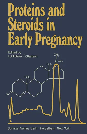 Cover of Proteins and Steroids in Early Pregnancy