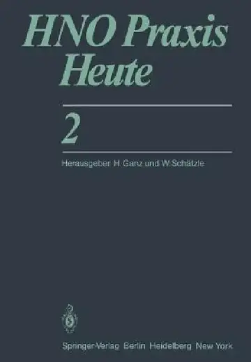 Cover of Hno PRAXIS Heute