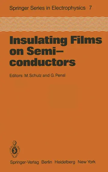 Cover of Insulating Films on Semiconductors