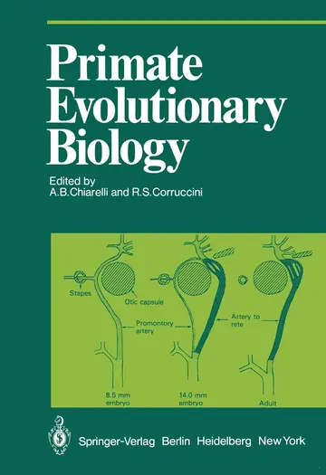 Cover of Primate Evolutionary Biology