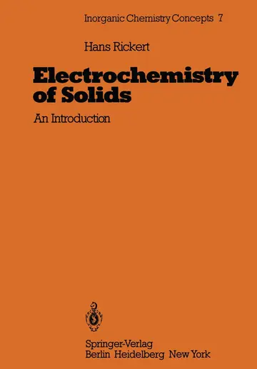 Cover of Electrochemistry of Solids