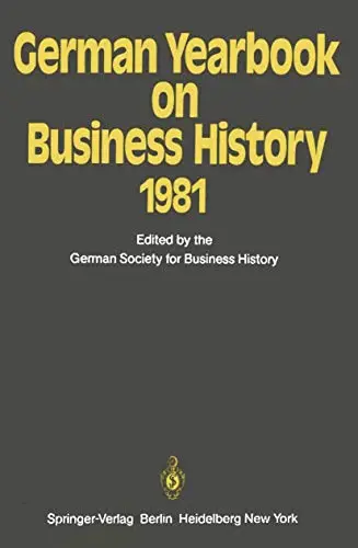 Cover of German Yearbook on Business History 1981