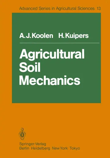 Cover of Agricultural Soil Mechanics
