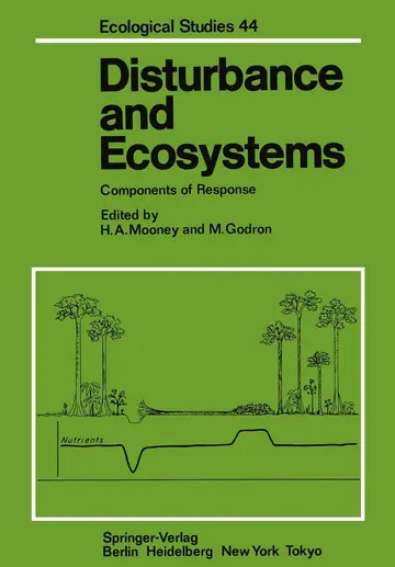 Cover of Disturbance and Ecosystems