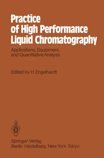Cover of Practice of High Performance Liquid Chromatography