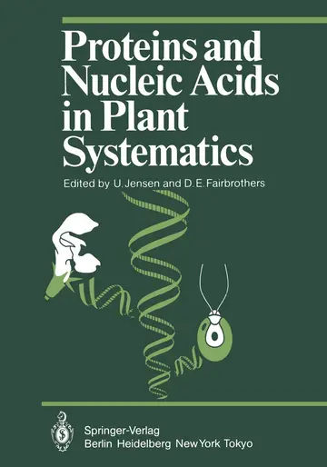 Cover of Proteins and Nucleic Acids in Plant Systematics