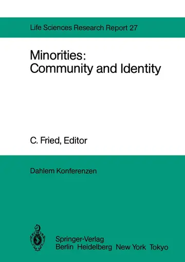 Cover of Minorities