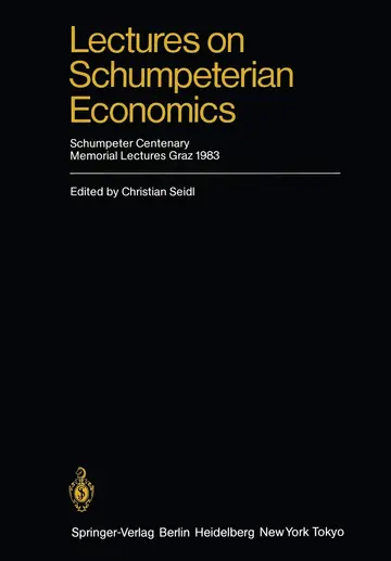 Cover of Lectures on Schumpeterian Economics
