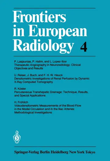 Cover of Frontiers in European Radiology