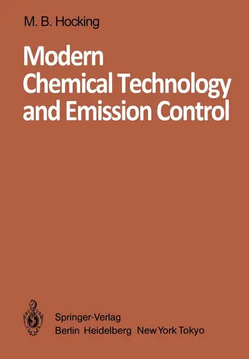 Cover of Modern Chemical Technology and Emission Control