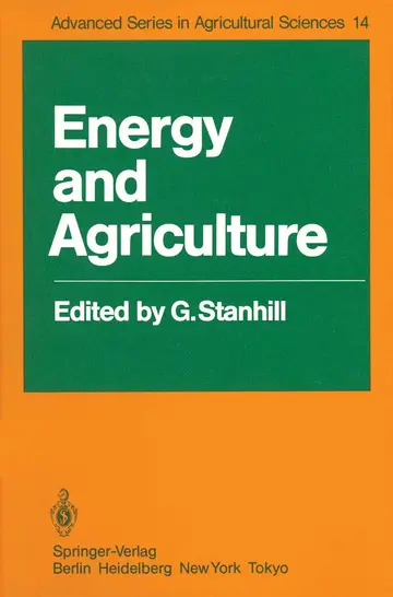 Cover of Energy and Agriculture
