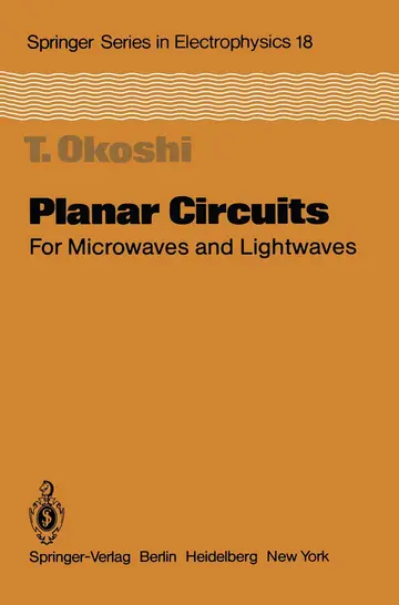 Cover of Planar Circuits for Microwaves and Lightwaves