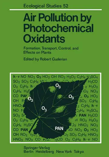 Cover of Air Pollution by Photochemical Oxidants