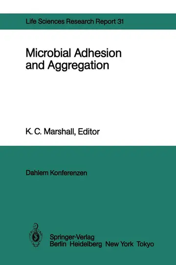 Cover of Microbial Adhesion and Aggregation