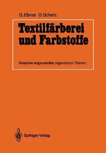 Cover of Textilfärberei Und Farbstoffe