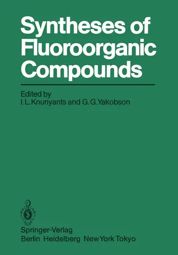 Cover of Syntheses of Fluoroorganic Compounds