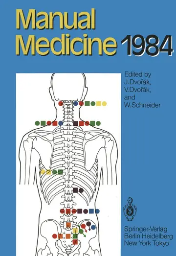 Cover of Manual Medicine 1984