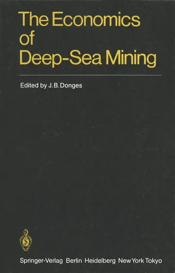Cover of The Economics of Deep-Sea Mining