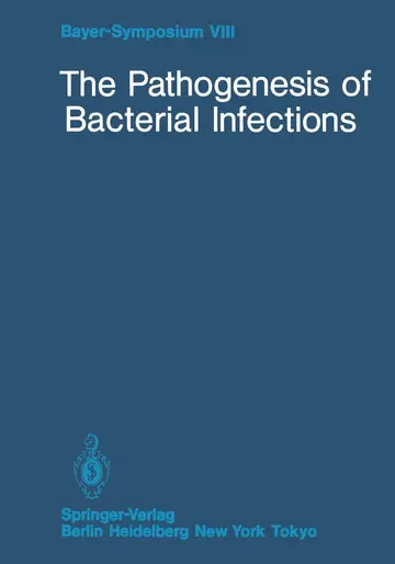 Cover of The Pathogenesis of Bacterial Infections