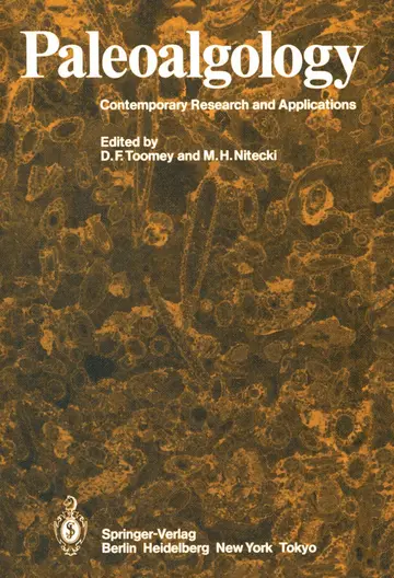 Cover of Paleoalgology