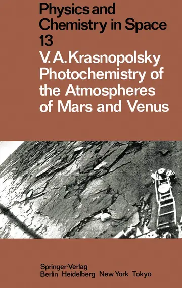Cover of Photochemistry of the Atmospheres of Mars and Venus