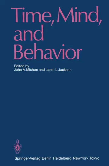 Cover of Time, Mind, and Behavior