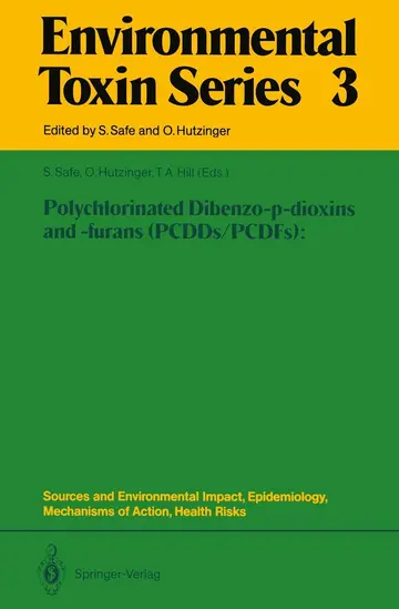 Cover of Polychlorinated Dibenzo-p-dioxins and -furans Pcdds/Pcdfs