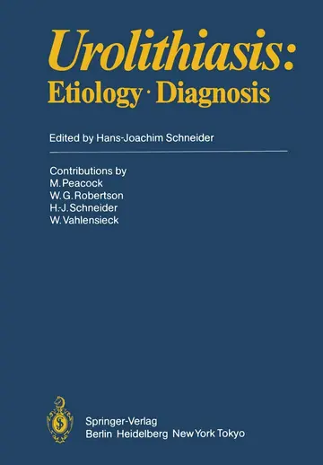 Cover of Urolithiasis
