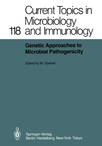 Cover of Genetic Approaches to Microbial Pathogenicity