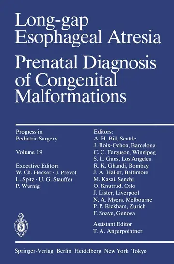 Cover of Long-gap Esophageal Atresia