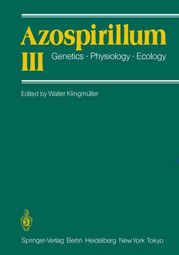 Cover of Azospirillum III