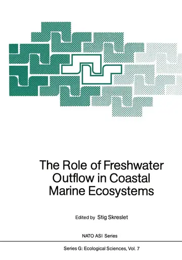 Cover of The Role of Freshwater Outflow in Coastal Marine Ecosystems