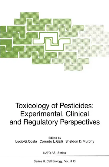Cover of Toxicology of Pesticides