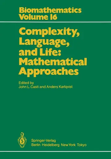 Cover of Complexity, Language, and Life