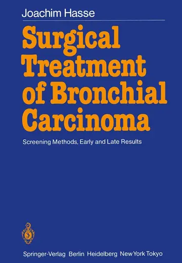 Cover of Surgical Treatment of Bronchial Carcinoma
