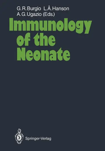 Cover of Immunology of the Neonate