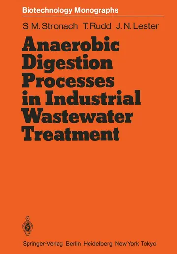 Cover of Anaerobic Digestion Processes in Industrial Wastewater Treatment