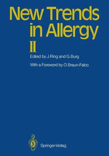 Cover of New Trends in Allergy II