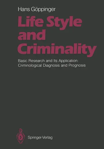 Cover of Life Style and Criminality