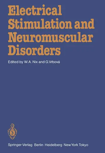 Cover of Electrical Stimulation and Neuromuscular Disorders