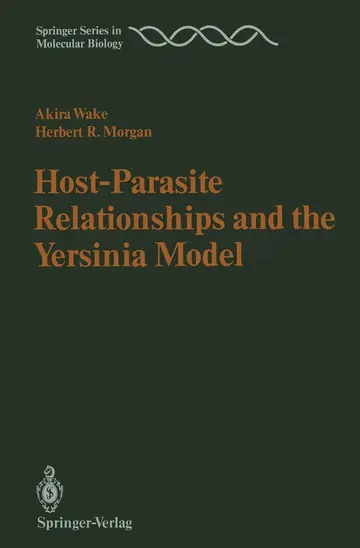 Cover of Host-Parasite Relationships and the Yersinia Model