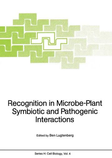 Cover of Recognition in Microbe-Plant Symbiotic and Pathogenic Interactions