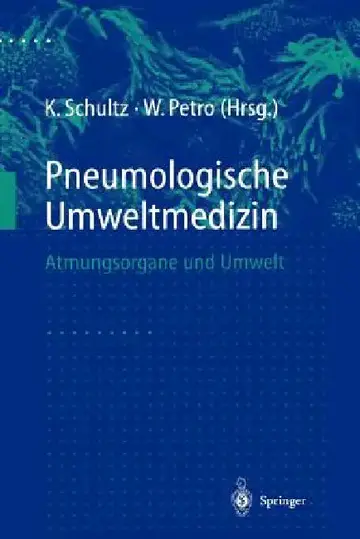 Cover of Pneumologische Umweltmedizin