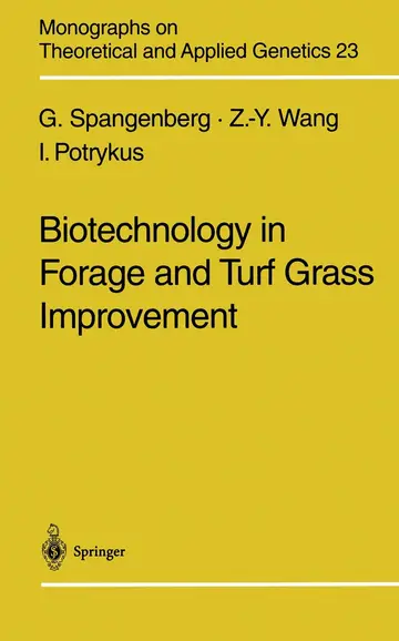 Cover of Biotechnology in Forage and Turf Grass Improvement