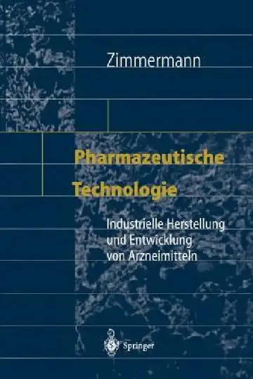 Cover of Pharmazeutische Technologie