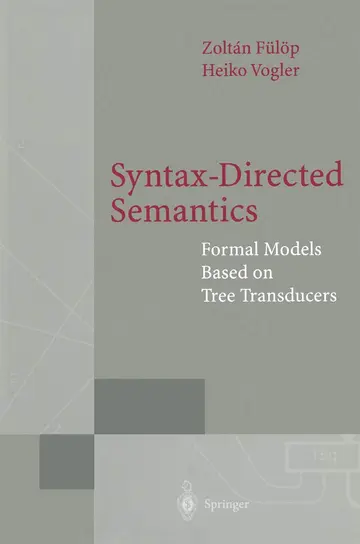 Cover of Syntax-Directed Semantics