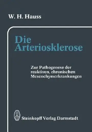 Cover of Die Arteriosklerose